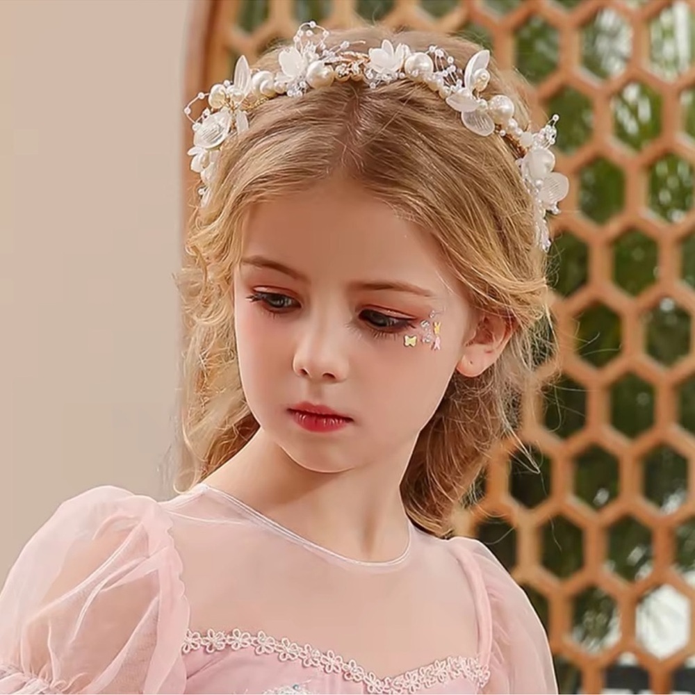 Pearl Floral Headband - Picture 3 of 5